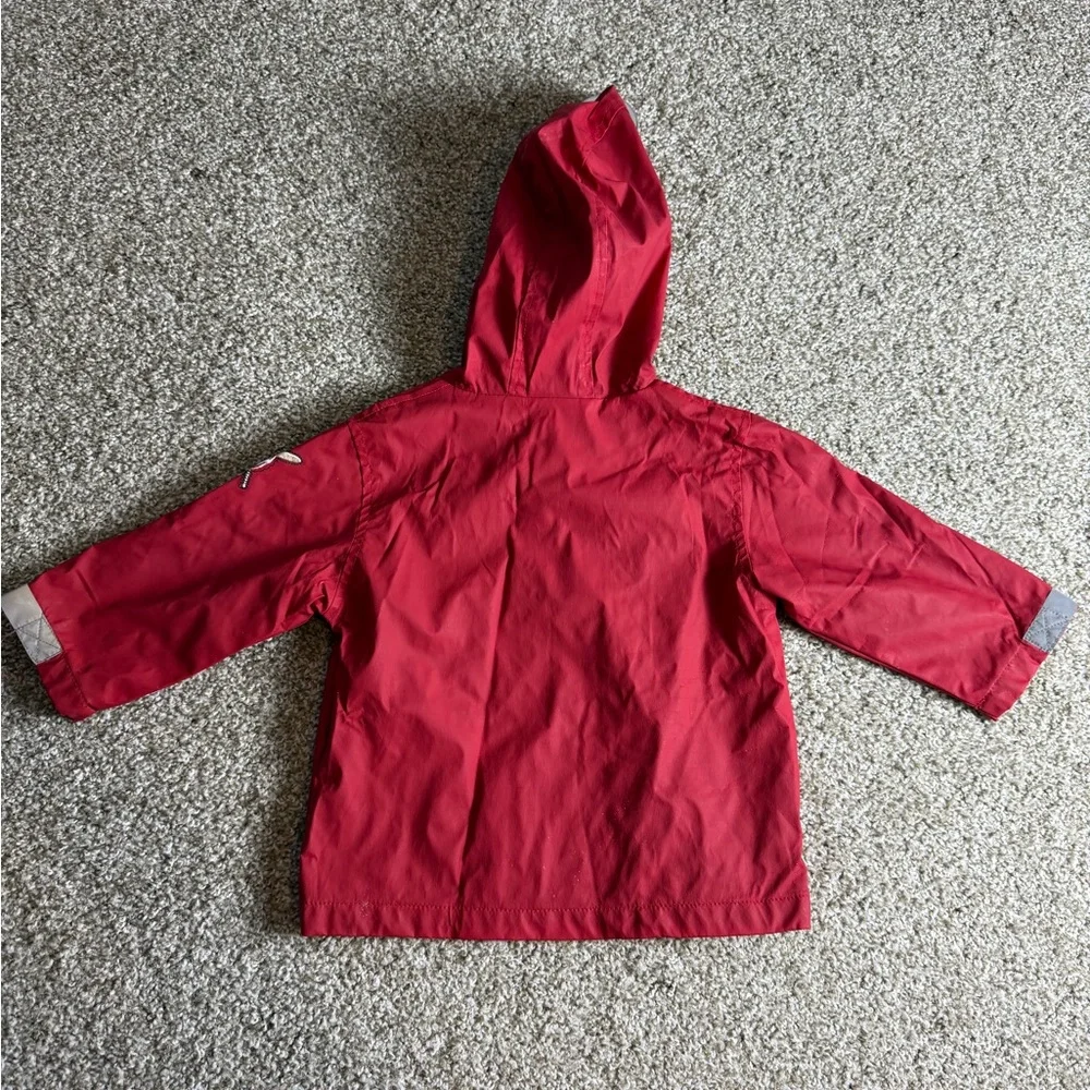 Disney Winnie The Pooh Boys Toddler Raincoat Hooded Baseball‎ Red 24M